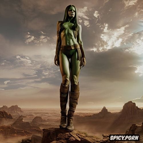 sci if theme, movie guardians of the galaxy, nude, whole body