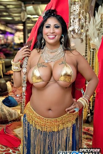 busty1 45, gold and silver and pearls jewelry, beautiful curvy body