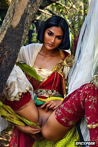 must show face, a rural villager all natura motherlyl beauty mrunali thakur is shifting her villager clothes to provide a hidden full view of her vagina and anus for the viewer s pov