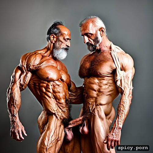 muscular calves, tall, v shaped wide back, bodybuilder, realistic whole body shot