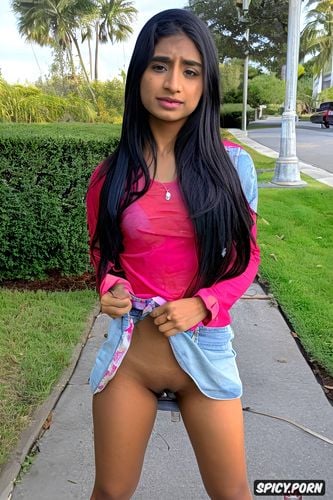 an ordinary everyday amateur petite south asian female, age twenty