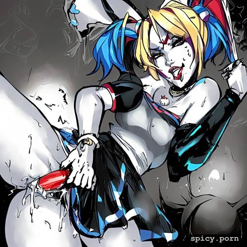 harley quinn, high resolution, extra detailed face, realistic