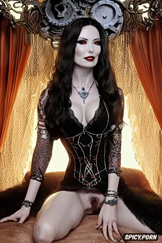 celtic frost emperor s return carolynjones morticia addams hairy pussy trimmed pussy innie pussy puffy pussy good pussy view