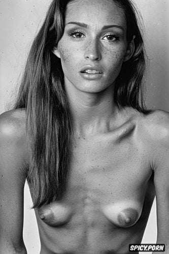 naked, scared shocked sad teen model face, masturbating transgendered woman