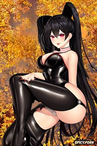 pale soft skin, shiny, and attractive kuro was like a beautiful manipulating and intriguing goddess