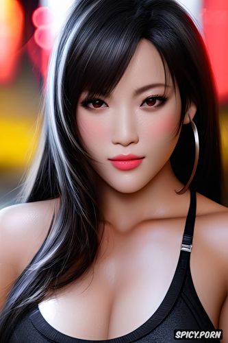 final fantasy vii remake, tifa lockhart, masterpiece, no makeup