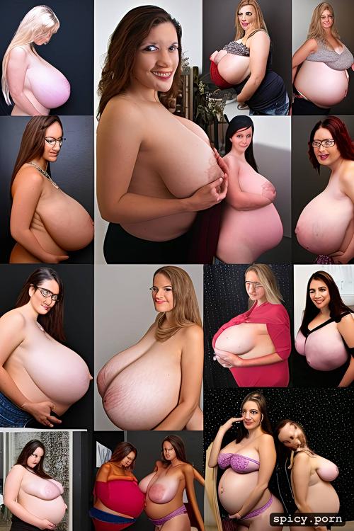 giant boobs, pregnant, heavy pregnant, massive belly, real life