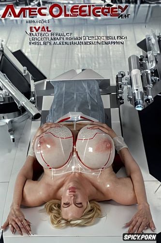 silicon fat boobs, missionary position, imagine nurse, perfect face