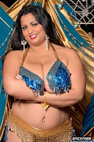 busty1 75, colorful beads, gorgeous1 95 arabian bellydancer