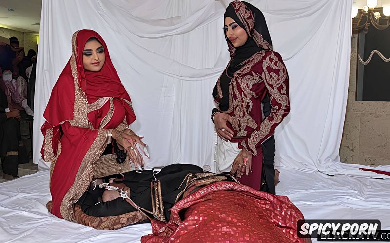 huge black veins dicks, two pakistani teen brides wearing hijab