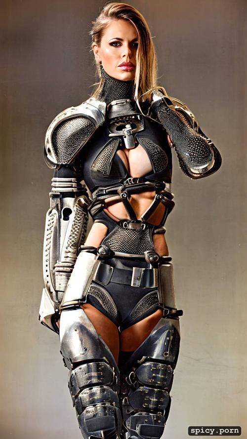 byjustpixels, full shot, techno organic exoskeleton armor, sketch