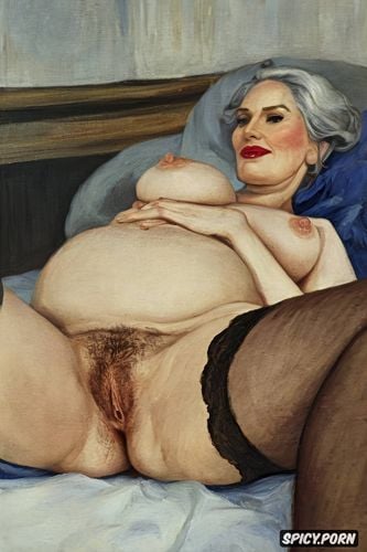 man gropes saggy wrinkled tits, édouard vuillard, fat thighs