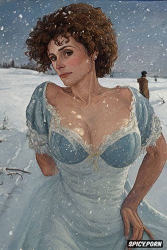 teen breasts, accurate likeness of julia roberts, snow white evil stepmother