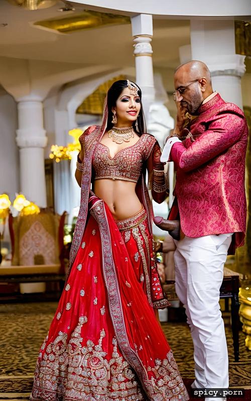 indian wedding hall where the sexy indian bride suck dick blowjob by mouth