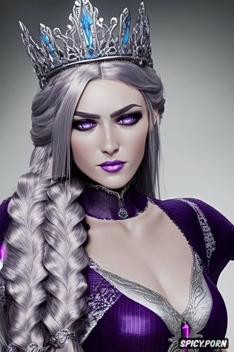 wearing black scale armor, fantasy princess, petite, soft purple eyes
