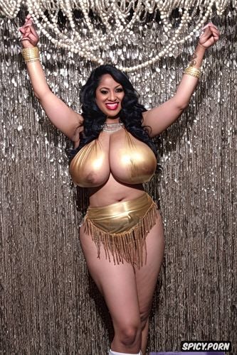 hourglass body, full view, gigantic perfect boobs, massive breasts