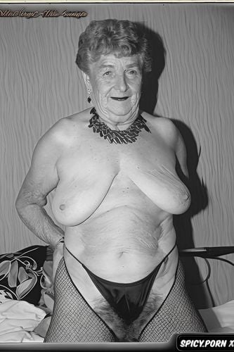 saggy, big saggy tits, jewelery, dimpled, wrinkled, background bedroom