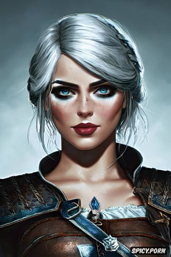k shot on canon dslr, ultra detailed, ciri the witcher tight outfit beautiful face masterpiece