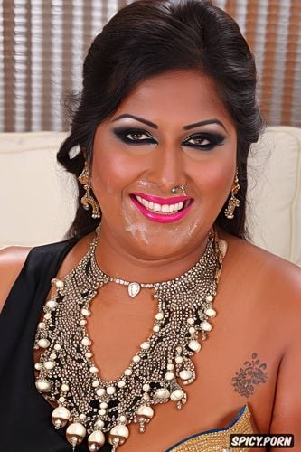 dp, perfect face, looking at camera, bridal makeup, fat chubby indian bride woman fucked gangbang