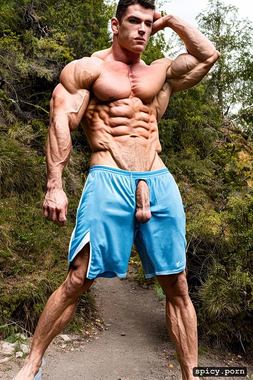 high res testament to the irresistible allure of muscle bound perfection