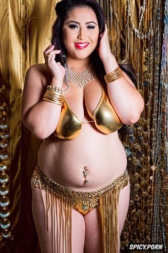 gigantic natural tits, color photo, massive saggy breasts, beautiful arabian bellydancer