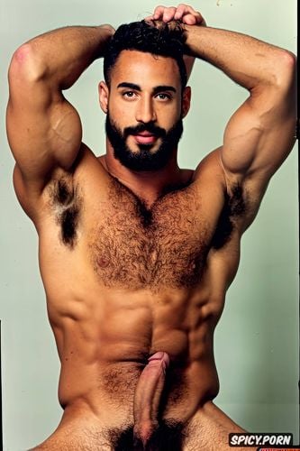 soldier gay man, arab very muscular, hunk, arab skin, big dick