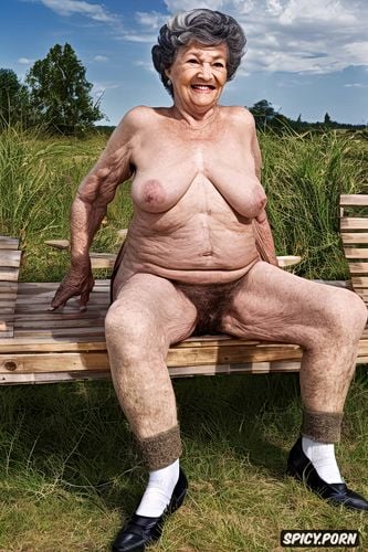 1950s full front, socks, west virginia 90 year old granny, wide open thick thighs