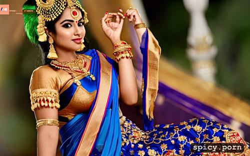 masterpiece, ultra detailed, detailed face, apsara, wide hips