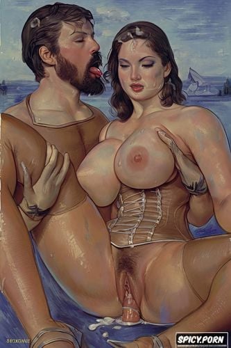 dreamy, strongman dave navarro grabs woman s neck, cézanne