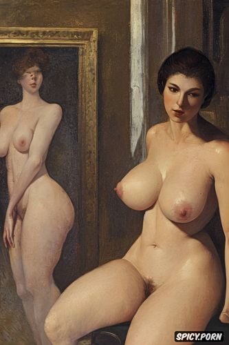 athletic body, ciaro scuro caravaggio oil, shemale, small teen breasts