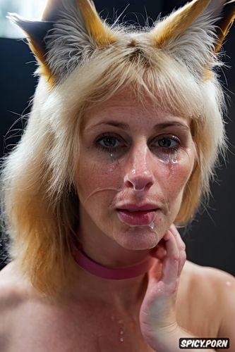 28 year s old fox woman, pale skin, key visual, ultra quality