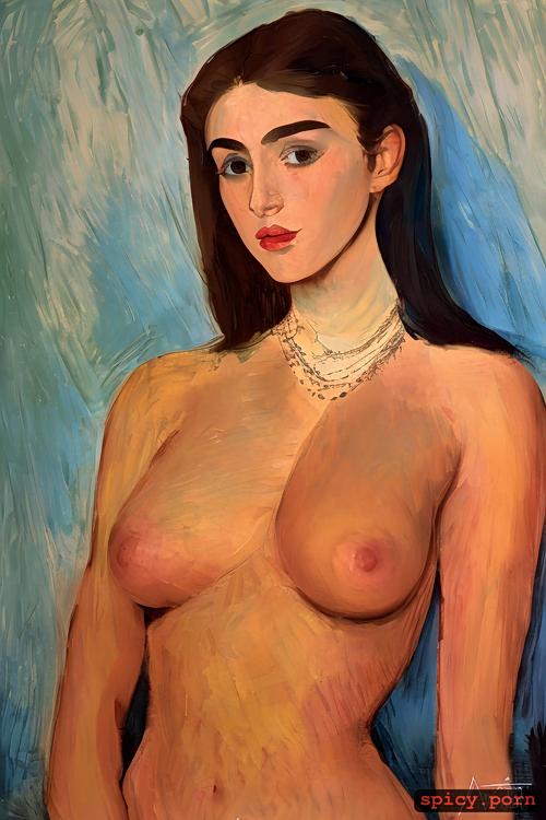 medium boobs, masterpiece, oiled body, ultra detailed, perfect naked waifu