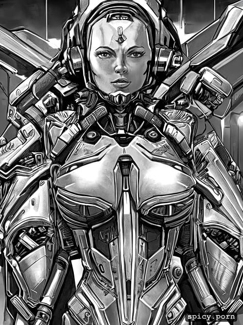 hy1ac9ok2rqr, wide field of view, techno organic exoskeleton armor