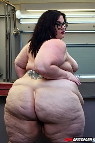 huge fat ass, big ass, giant ass, partially nude, real natural colors