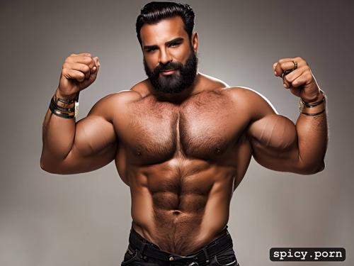arab man super handsome muscular strong beard tattooed arms something 1 90 super muscular body perfect physique tanned spectacular naked large erect penis beautiful super large