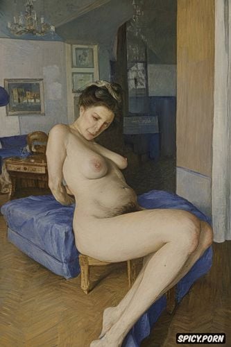 fat thighs, hospital bed, voluptuous body, pierre bonnard, félix vallotton