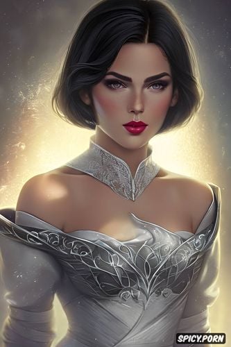 tight low cut mage robes, bethany hawke dragon age beautiful face pale skin short soft black hair