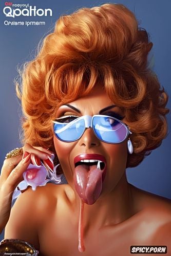 sophia loren, cum in mouth, sperm on red wigs, laughing out loud