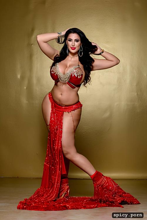thick, performing, 44 yo bellydancer and 32 yo bellydancer, beautiful faces