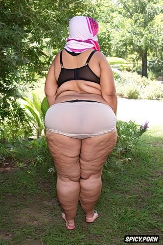 thick thighs, giant fat ass, ssbbw, silk panties and bra, big ass