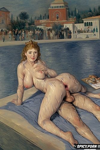 sex, transexual woman, lustful penetration, renoir, very hairy vagina