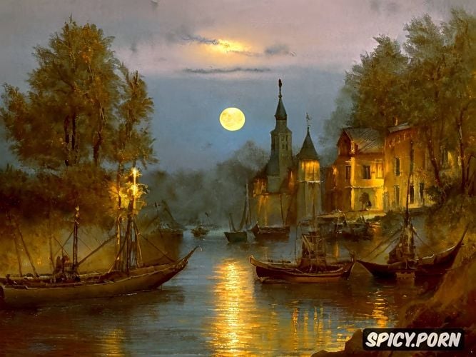 masterpiece collection, oil painting aivazovsky style painting natural oil brush