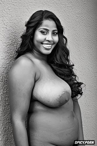 nude, beautiful omani supermodel, huge natural tits, gigantic saggy boobs