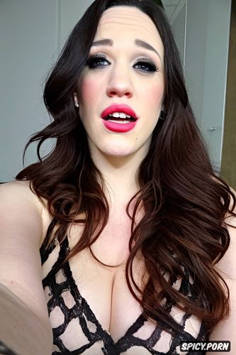 kat dennings, hyper realistic, hyper detailed, selfie, textured skin