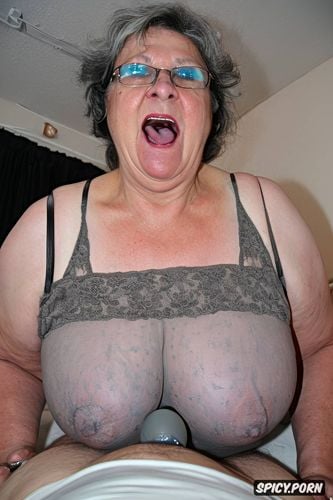 ssbbw, true colors, old nightgown, pale wrinkled skin, old fat grandmothers