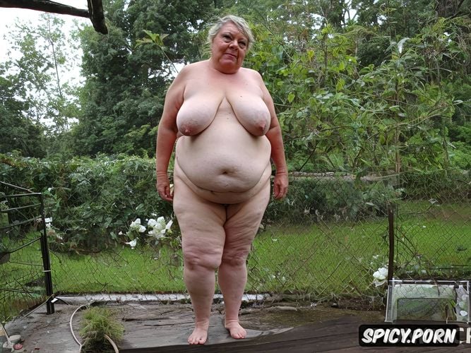 really big hips, color portrait, 88 gg breasts, wide hips, 55 yo nude ssbbw