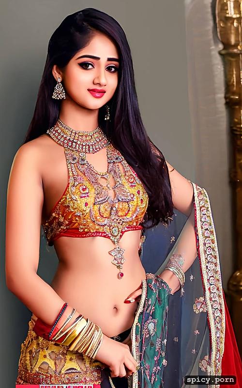 ultra detailed, shiny and glossy, beautiful jannat zubair rehmani