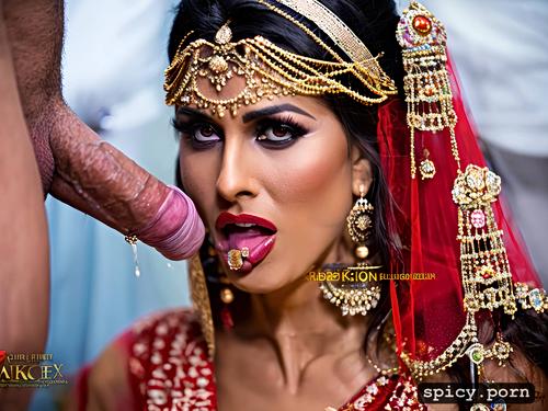 watersports, kamasutra, urine shower by husband, prince, 30 year old hindu naked indian bride