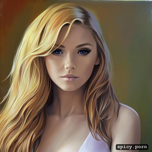 high definition, shemale, hair blonde long, realistic, 18 years old