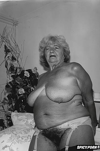 background bedroom, shapely, petite, very hairy pussy, very old irish granny